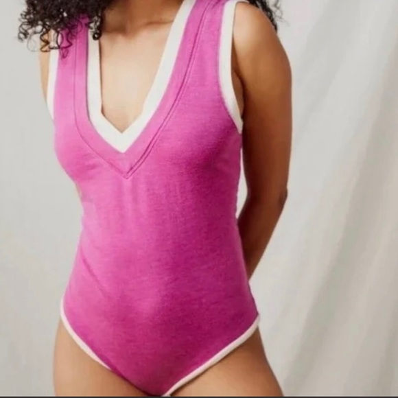 Free People Cozy Cool Girl Bodysuit - Picture 2 of 5